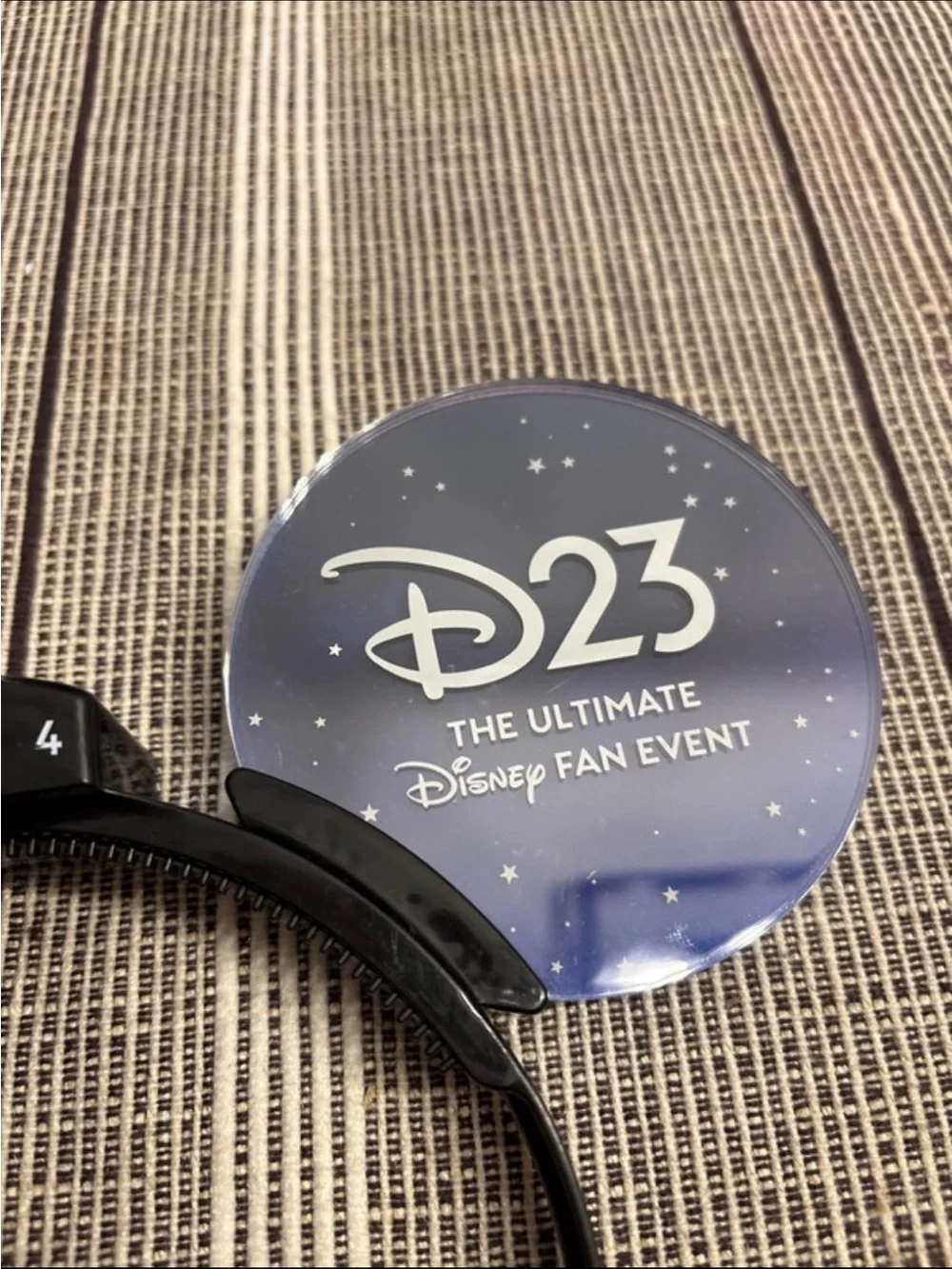 Disney D23 Sorcerer Mickey Ear Headband - Blue and Black